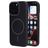 Mobiparts Slim Line iPhone 16 Pro MagSafe Hoesje Hardcase Backcover - Onyx Black