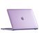 Mobigear Crystal Case MacBook Neo 13 Inch (2026) Hoes Hardshell Laptopcover MacBook Case - Paars - Model A3404