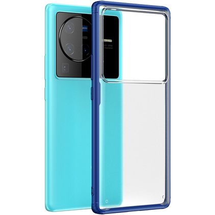 Mobigear Shockproof Vivo X80 Pro Hoesje Hardcase Backcover - Donkerblauw