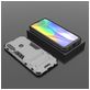 Mobigear Armor Stand Huawei Y6p Hoesje Hardcase Backcover Shockproof met Standaard - Grijs