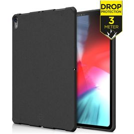 ITSkins FeroniaBio iPad Pro 12.9 Inch (2018) Hoes Flexibel TPU Backcover - Zwart