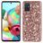 Mobigear Glitter Samsung Galaxy A73 Hoesje Hardcase Backcover - Roségoud
