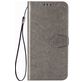 Mobigear Mandala Motorola One Hyper Hoesje Bookcase Portemonnee - Grijs