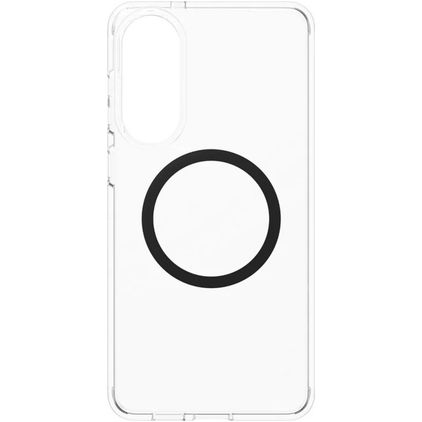 CARE by PanzerGlass Flagship Doorzichtig Samsung Galaxy S25 Edge MagSafe Hoesje Hardcase Backcover - Transparant
