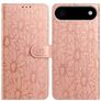 Mobigear Flowers iPhone Air Hoesje Bookcase Portemonnee - Roségoud