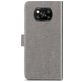 Mobigear Four-leaf Wallet Case Gray Xiaomi Poco X3