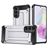 Mobigear Outdoor Samsung Galaxy A16 Hoesje Hardcase Backcover Shockproof - Zilver