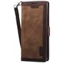 Mobigear Two Tone Huawei P40 Hoesje Bookcase Portemonnee - Bruin