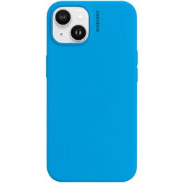 Nudient Base iPhone 14 Siliconen Hoesje Backcover - Vibrant Blue