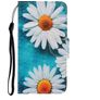 Mobigear Design Xiaomi Redmi 9A Hoesje Bookcase Portemonnee - Madeliefje
