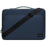 Gaston Luga Däsh Cushioned Briefcase Laptop Aktetas 16 inch Laptoptas + Handvat - Donkerblauw