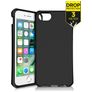 ITSkins SpectrumSolid iPhone SE (2022) Hoesje Flexibel TPU Backcover Shockproof - Plain Black