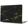Mobigear Marble MacBook Pro 13 Inch (2016-2023) Hoes Hardshell Laptopcover MacBook Case - Zwart / Bruin - Model A1706 / A1708 / A1989 / A2159 / A2289 / A2251 / A2338