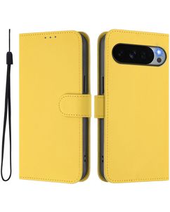 Mobigear Urban Wallet Google Pixel 11 Pro XL Hoesje Bookcase Portemonnee - Lemon Yellow