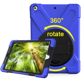 Mobigear SureGrip XGuard iPad 6 (2018) Hardcase Backcover + Standaard - Blauw Mobigear SureGrip XGuard iPad 6 (2018) Hardcase Backcover + Standaard - Blauw