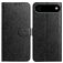 Mobigear Flowers iPhone Air Hoesje Bookcase Portemonnee - Zwart