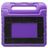 Xccess Kids Guard iPad 7 (2019) Kinder Tablethoes met Handvat - Paars
