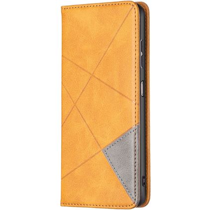 Mobigear Rhombus Slim Nokia G11 Hoesje Bookcase - Cognac