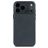 Decoded iPhone 17 Pro Hoesje Echt Leer Backcover Shockproof - Navy Shadow