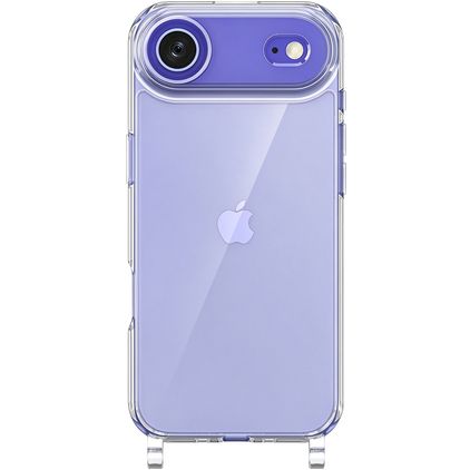Mobigear Mix & Match Doorzichtig iPhone Air Flexibel TPU Hoesje met koord - Transparant