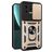Mobigear Armor Ring Cam Slide Xiaomi 13 Hoesje Hardcase Backcover Shockproof met Ringhouder en Camera Slider - Goud