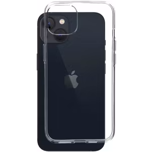 Mobiparts Classic Doorzichtig iPhone 13 Hoesje Flexibel TPU Backcover - Transparant