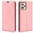 Mobigear Retro Slim Realme C35 Hoesje Bookcase Portemonnee - Roze