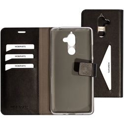 Mobiparts Classic Wallet Nokia 7 Plus Hoesje Bookcase Portemonnee - Zwart