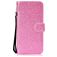 Mobigear Glitter Huawei Y6p Hoesje Bookcase Portemonnee - Roze