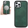 Mobigear Excellent iPhone 12 Pro Max MagSafe Hoesje Backcover - Groen
