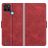 Mobigear Slim Magnet Realme C25Y Hoesje Bookcase Portemonnee - Rood
