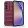 Mobigear Bumpy Samsung Galaxy A35 Hoesje Flexibel TPU Backcover - Rood