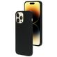 Mobiparts iPhone 14 Pro Max Siliconen Hoesje Backcover - Zwart