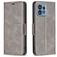 Mobigear Excellent Motorola Edge 40 Pro Hoesje Bookcase Portemonnee - Grijs