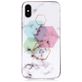 Mobigear Marble iPhone XR Hoesje Flexibel TPU Backcover - Hexagon