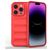 Mobigear Bumpy iPhone 15 Pro Hoesje Flexibel TPU Backcover - Rood
