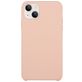 Mobigear Rubber Touch iPhone 15 Plus Siliconen Hoesje Backcover - Pastelroze