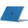 Mobigear Glossy MacBook Air 15 Inch (2023-2026) Hoes Hardshell Laptopcover MacBook Case - Donkerblauw - Model A2941 / A3114 / A3241 / A3448