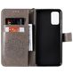 Mobigear Sunflower Samsung Galaxy S20 Plus Hoesje Bookcase Portemonnee - Grijs