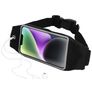 Mobiparts Comfort Fit Belt Telefoonhouder Hardlopen iPhone 14 Plus Sport Hoesje Neopreen Heuptas - Zwart