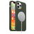 Mobigear Rubber Touch iPhone 12 Pro Max Siliconen MagSafe Hoesje Backcover - Groen