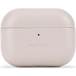Decoded Apple AirPods Pro 3 Hoesje Echt Leer - Clay