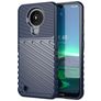 Mobigear Groove Nokia 1.4 Hoesje Flexibel TPU Backcover - Blauw
