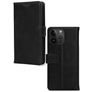 Mobilize Wallet iPhone 14 Pro Max Hoesje Echt Leer Bookcase Portemonnee - Zwart