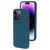 Mobiparts iPhone 14 Pro Siliconen Hoesje Backcover - Blueberry Blue