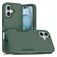 Mobigear Heavy Armor iPhone 16 Hoesje Hardcase Backcover Shockproof - Groen