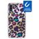 My Style Magneta Samsung Galaxy A70 Hoesje Flexibel TPU Backcover - Leopard