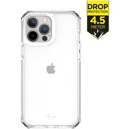 ITSKINS SupremeClear Doorzichtig iPhone 13 Pro Hoesje Hardcase Backcover Shockproof - Transparant