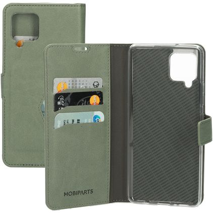 Mobiparts Classic Wallet Samsung Galaxy A42 Hoesje Bookcase Portemonnee - Stone Green