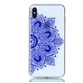 Mobigear Design iPhone XS Max Hoesje Flexibel TPU Backcover - Mandala